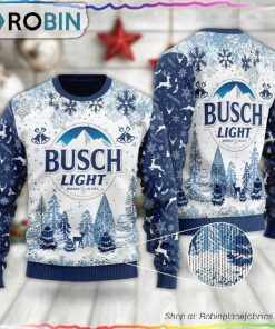 Busch Light Ugly Christmas Sweater