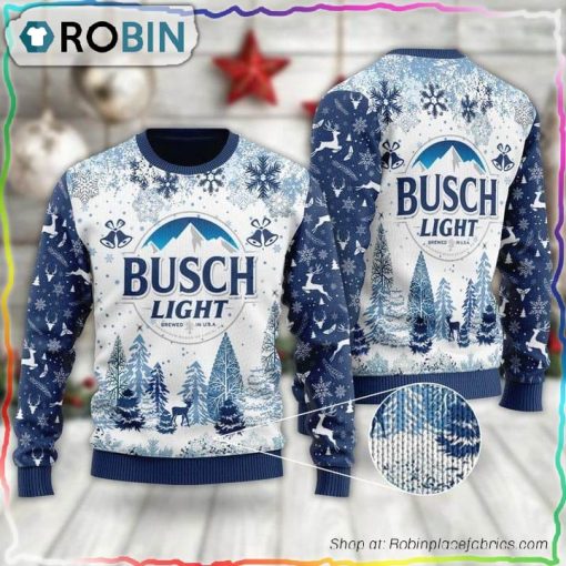 Busch Light Ugly Christmas Sweater