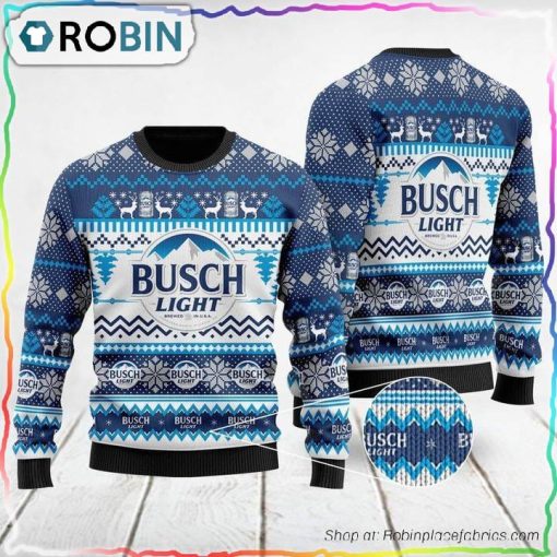 Busch Light Ugly Sweater