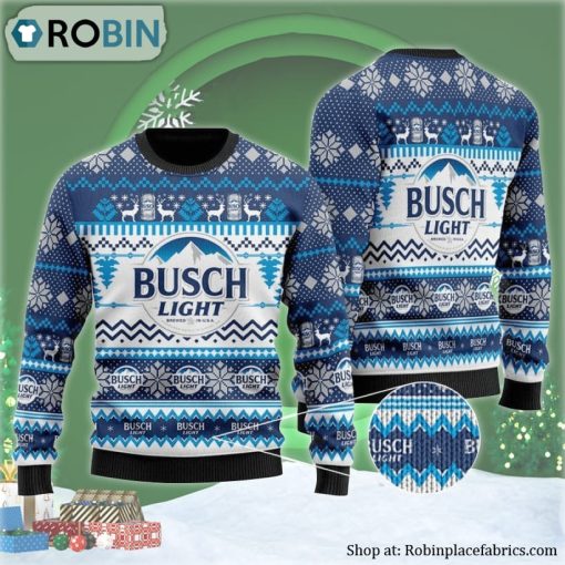 Busch Light Ugly Ugly Christmas Sweater