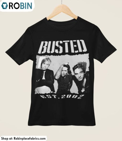 Busted Band 2023 Shirt, Nights And Music Unisex Hoodie Long Sleeve