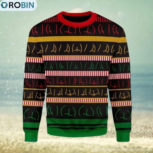 Butts Wall All Over Print Ugly Christmas Sweater, Xmas Gift Men And Women