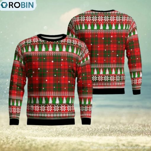 Cairns Tartan Christmas Ugly Sweater 3D Gift For Men And Women