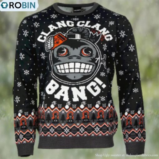 Call of Duty Monkey Bomb Ugly Christmas Sweater