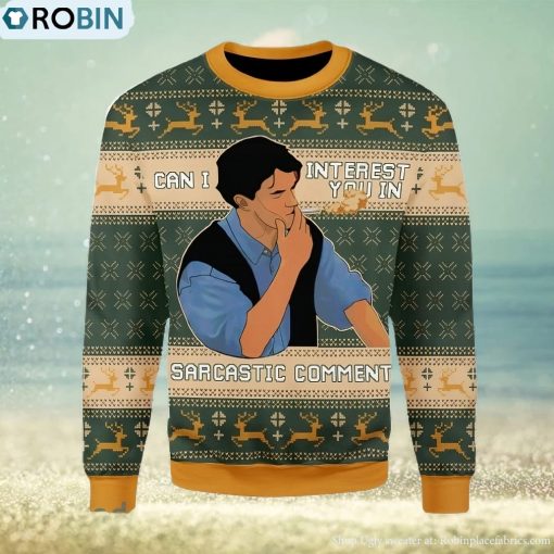 Can I Interest You In A Sarcastic Comment Ugly Christmas Sweater, Xmas Gift Men And Women