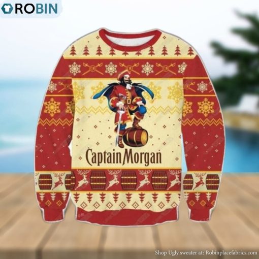 Captain Morgan Original Spiced Rum Womens Ugly Sweater