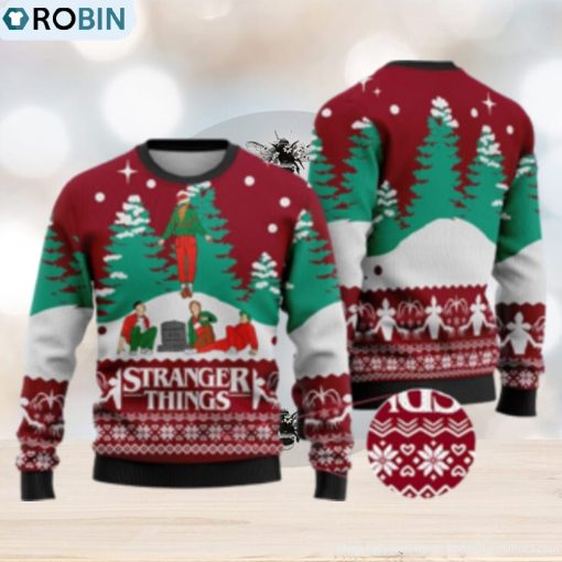 Cardinal Red Max Stranger Things Funny Ugly Christmas Sweater Gift For Men And Women