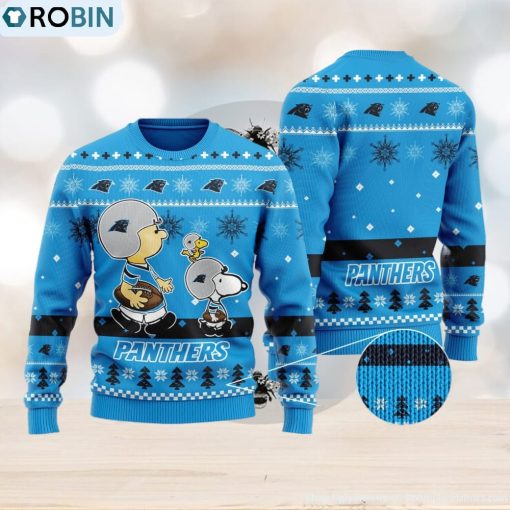 Carolina Panthers Snp Girl Men’s and Women’s Ugly Sweater Fashion Gift For Fans Christmas