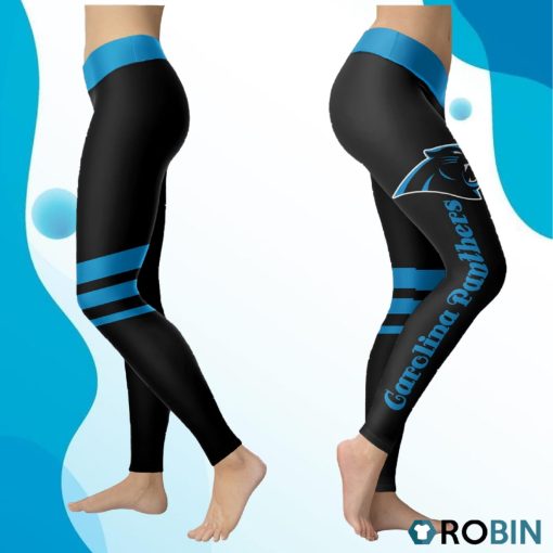 Carolina Panthers Women 3D Printed Leggings Sports