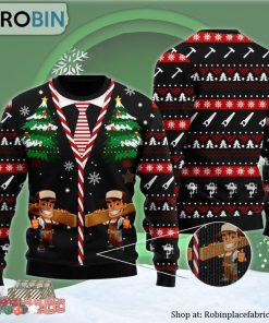 Carpenter With Thumbs Up Xmas Ugly Christmas Sweater