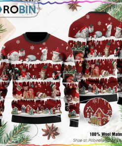 Cat Ugly Christmas Sweater