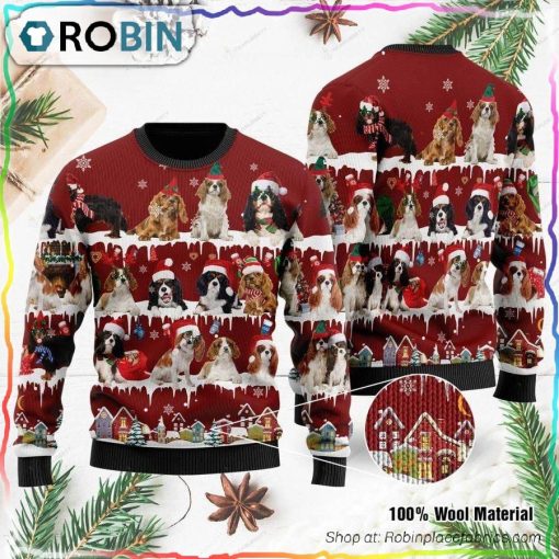 Cavalier King Charles Spaniel Ugly Christmas Sweater
