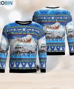 Centralia Fire Protection District, Centralia, Illinois Christmas Aop Ugly Sweater 3D Gift For Men And Women