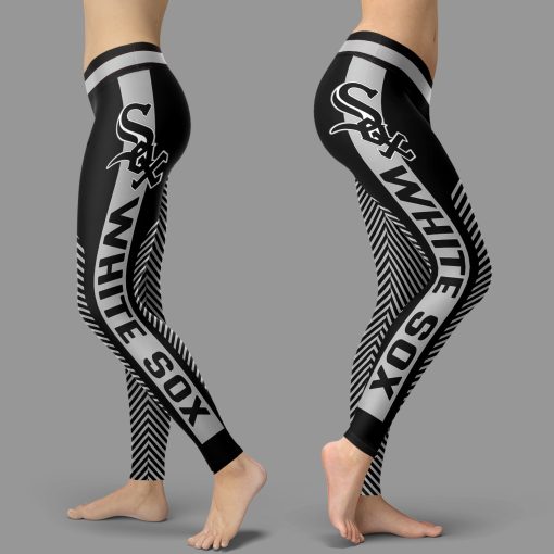 Chicago White Sox Team High Waist Leggings for Women
