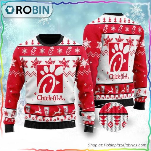 Chick-Fil-A Christmas Sweater
