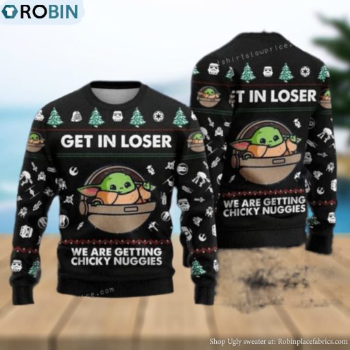 Chicken Nugget Star Wars Christmas Ugly Sweater Party