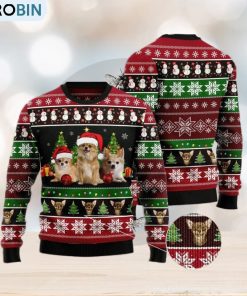 Chihuahua Group Beauty Christmas Gift Ugly Christmas Sweater Xmas Holiday