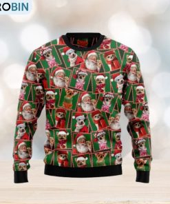 Chihuahua Santa Claus Special Design For Christmas Holiday 3D Sweater Gift For Christmas