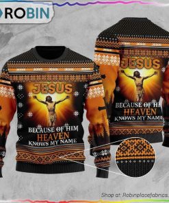 Christian Jesus Easter Ugly Christmas Sweater