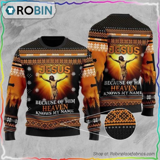Christian Jesus Easter Ugly Christmas Sweater