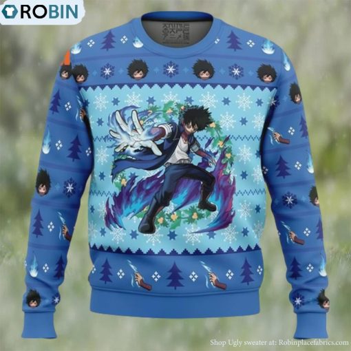 Christmas Dabi My Hero Academia Ugly Christmas Sweater