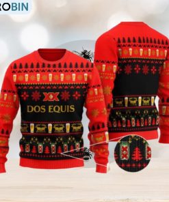 Christmas Geo Pattern Dos Equis Ugly Christmas Sweater