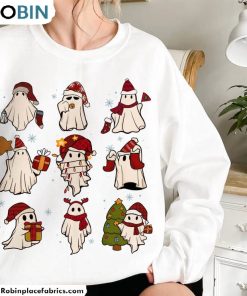 christmas-ghost-shirt-ghost-santa-unisex-tee-long-sleeve-hoodie-3