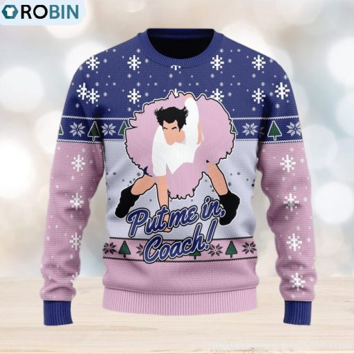 Christmas Gift Put Me In Coach Men And Women Ugly Christmas Sweater