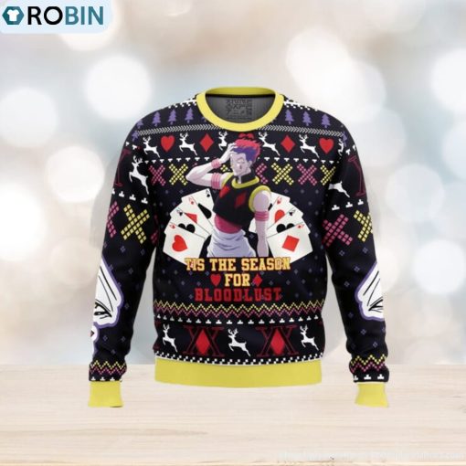 Christmas Hisoka Hunter X Hunter Ugly Christmas Sweaters