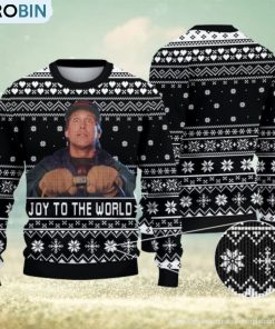 Christmas Vacation Joy To The World Christmas National Lampoon’s 3D All Over Printed Ugly Christmas Sweater