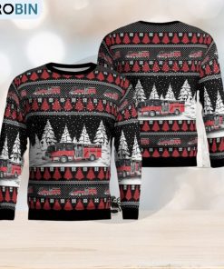 Clearwater Minnesota Clearwater Fire Department Ugly Sweater Christmas Gift For Men And Women