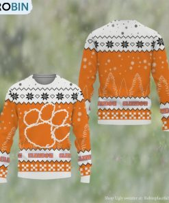 Clemson Tigers Ugly Christmas Sweater