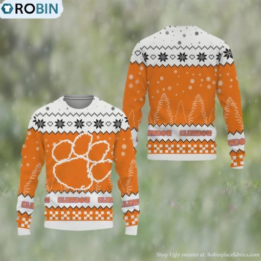 Clemson Tigers Ugly Christmas Sweater