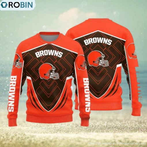 Cleveland Browns Sport Fans 3D Sweater Christmas Gift