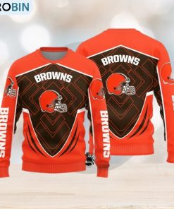 Cleveland Browns Sport Fans 3D Sweater Christmas Gift