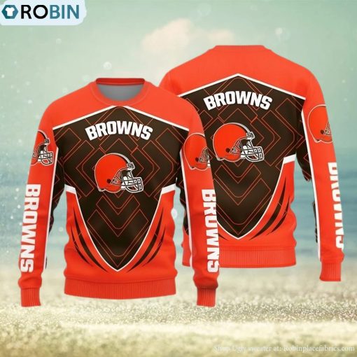 Cleveland Browns Ugly Christmas Sweater For Fans