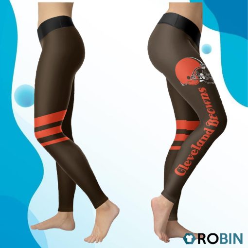 Cleveland Browns Women 3D Printed Leggings Sports