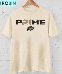 Coach Prime Shirt, Colorado Buffaloes Logo T-shirt Tee Tops