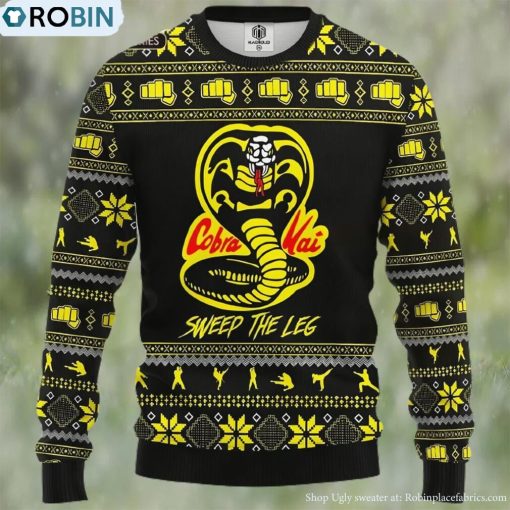 Cobra Kai Ugly Christmas Sweater Sweatshirt