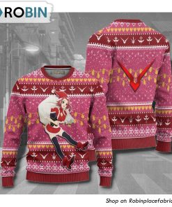 Code Geass Kallen Anime Christmas Ugly Sweater