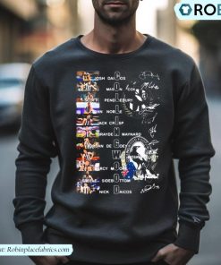 Collingwood Football Team Players Signatures 2023 Shirt