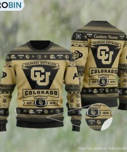 Colorado Buffaloes Men’s Basketball Ugly Christmas Sweater