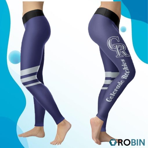 Colorado Rockies Women 3D Printed Leggings Sports