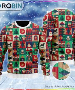 Colorful Christmas Ugly Sweater