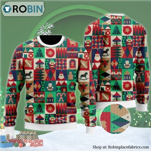 Colorful Ugly Christmas Sweater