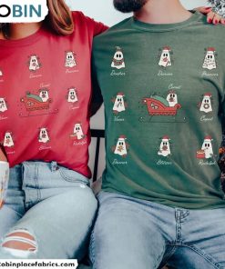 Comfort Christmas Ghost Shirt, Spooky Christmas Crewneck Unisex Hoodie