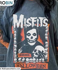 Comfort Colors Misfits Shirt, The Misfits Halloween T Shirt Long Sleeve