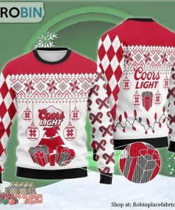 Coors Light Christmas Ugly Christmas Sweater