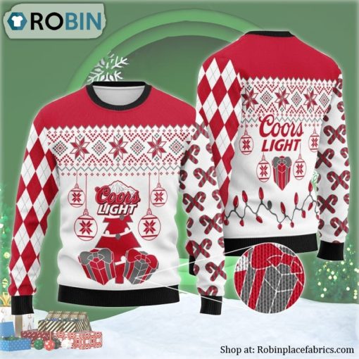 Coors Light Christmas Ugly Christmas Sweater