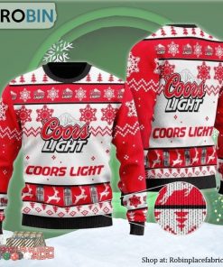 Coors Light Ugly Christmas Sweater